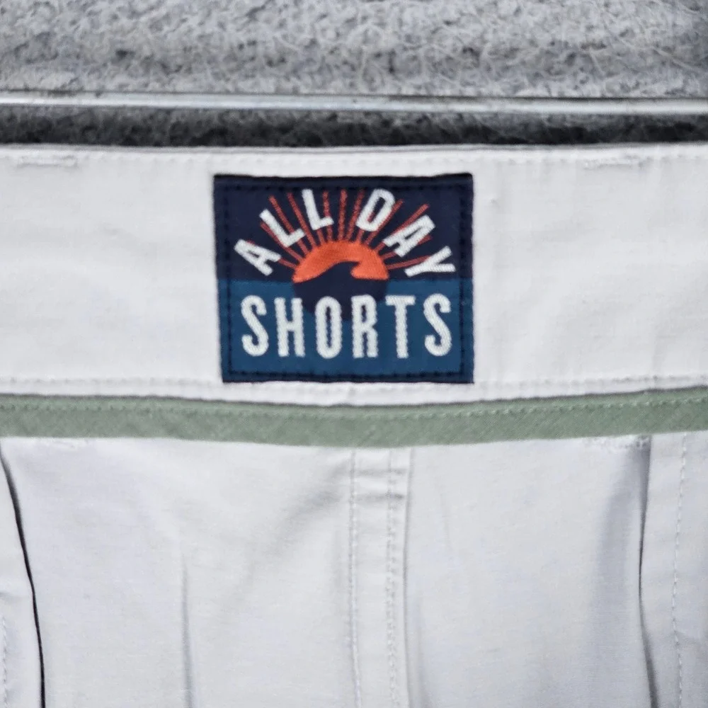 Faherty Shorts Mens 36 All Day Hybrid Chino Stretch Walk Shorts
